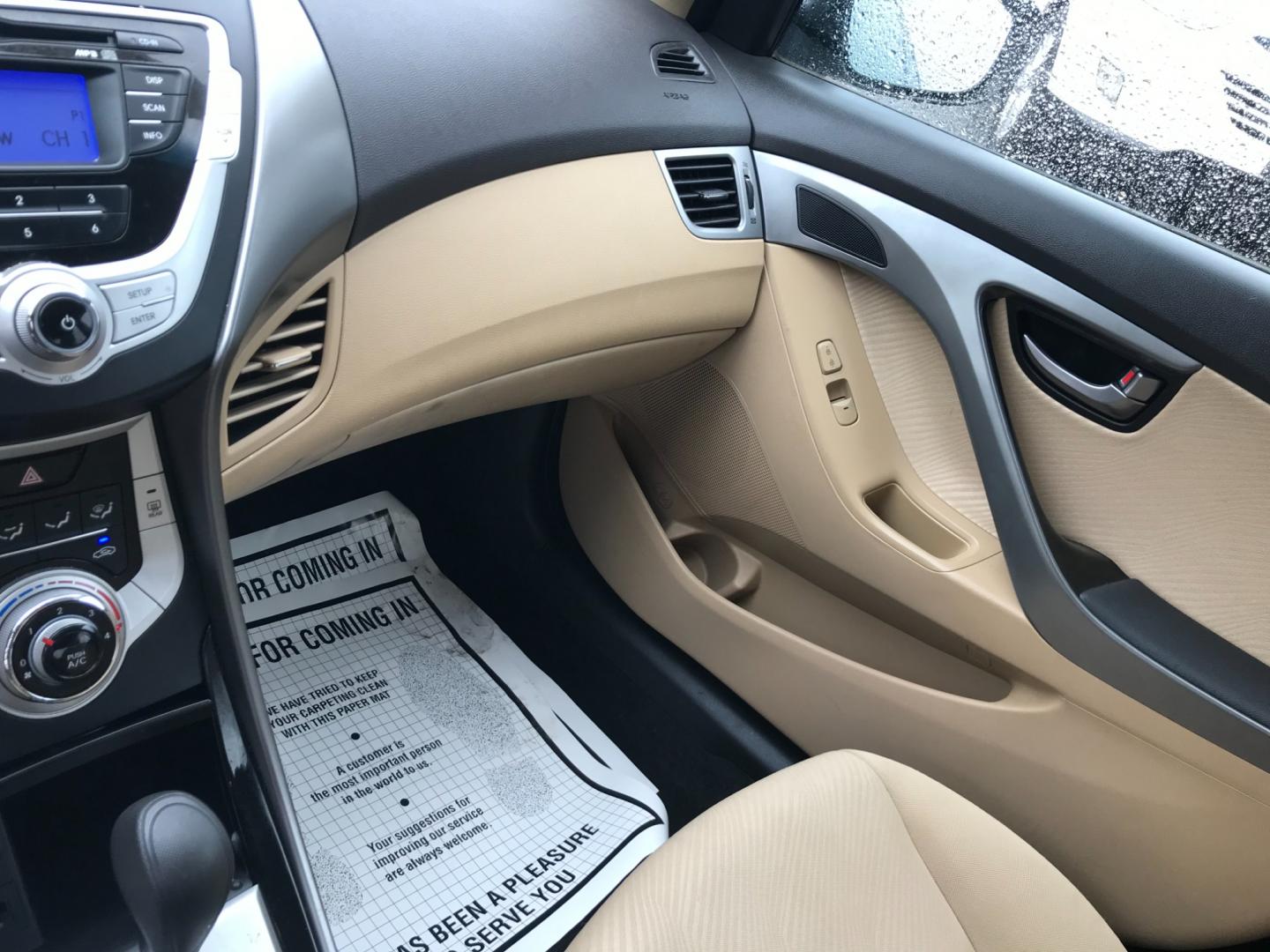 2012 Blue /Tan Hyundai Elantra GLS (KMHDH4AE0CU) with an 1.8 V4 engine, Automatic transmission, located at 577 Chester Pike, Prospect Park, PA, 19076, (610) 237-1015, 39.886154, -75.302338 - Photo#15